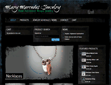 Tablet Screenshot of marymercedesjewelry.com